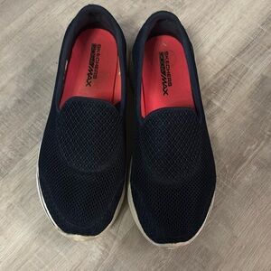 Skechers Navy Slip-On Sneakers